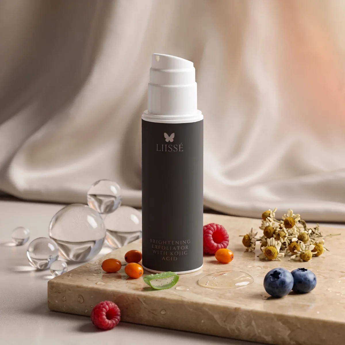 LIISSE Certified Organic Skincare - Brightening Kojic Exfoliator (View 5)